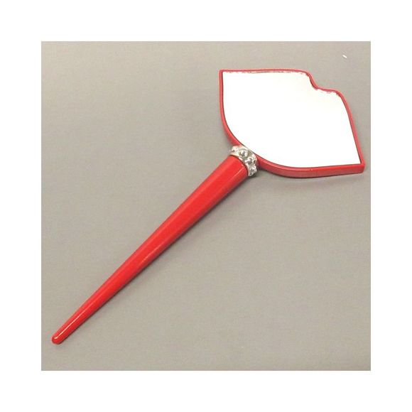 Pre Loved Christian Louboutin Red Lip Novelty Metal Accessory - Picture 3 of 4